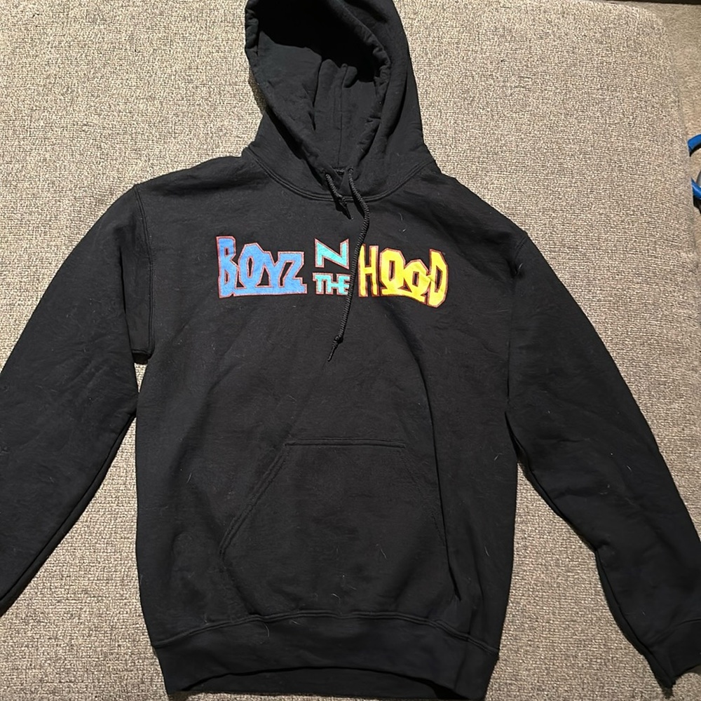 Boyz N The Hood black graphic hoodie Size Small